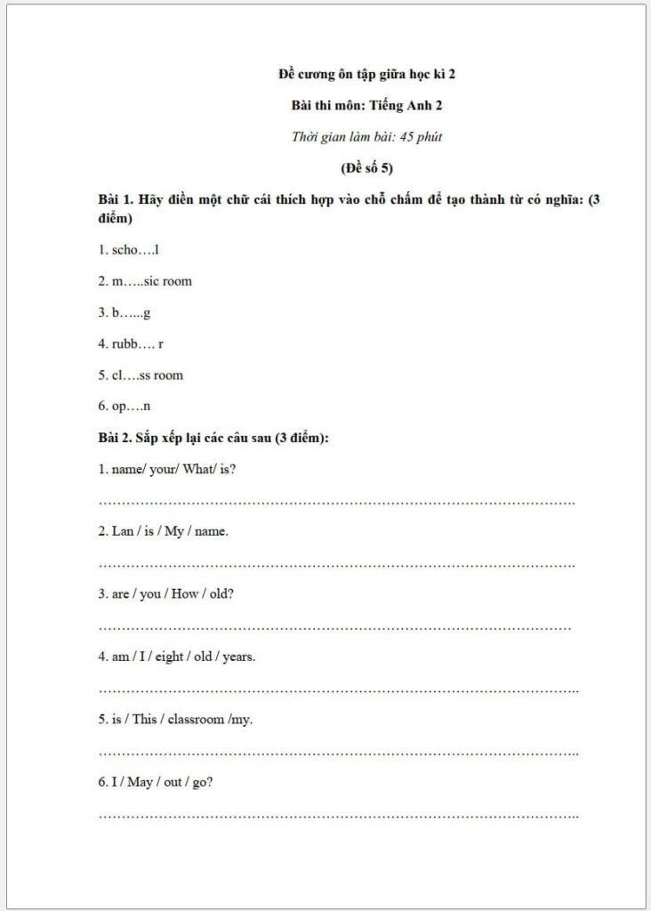 de-cuong-on-tap-giua-hoc-ky-2-mon-tieng-anh-2-de-so-5